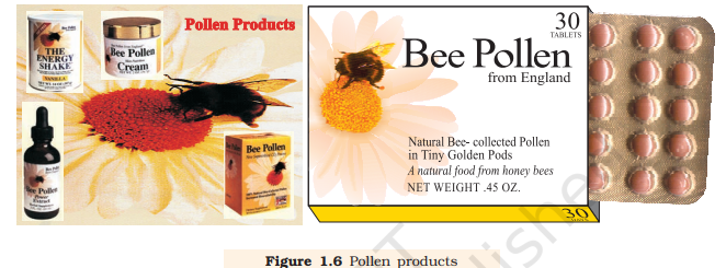 Figure 1.6 Pollen products